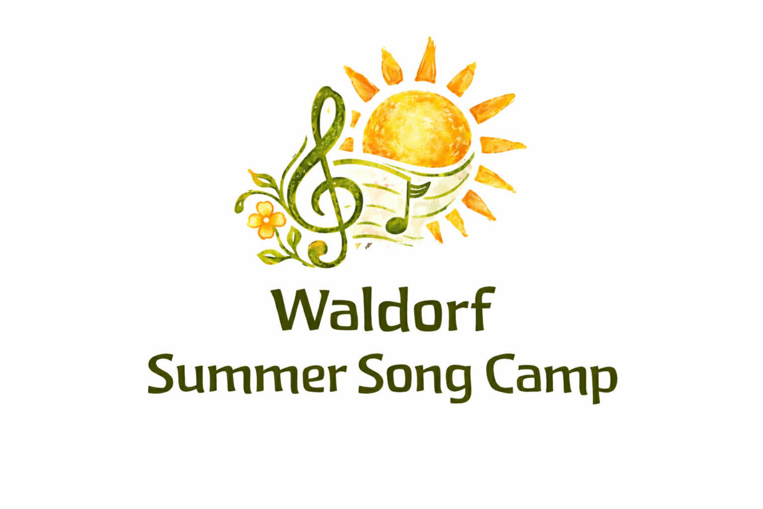 Waldort summer song camp logo